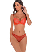 bra half cup dentelle push up