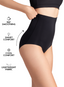 Laser Cut High Waist Shapewear Slip